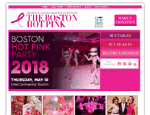 Tablet Screenshot of bostonhotpinkparty.org